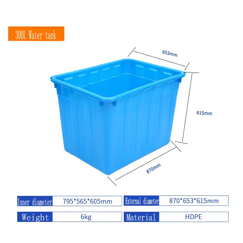 Thickened Plastic Basket with Lid Transport Box Industrial Storage Storage Basket Logistics Box Plastic Turnover Box